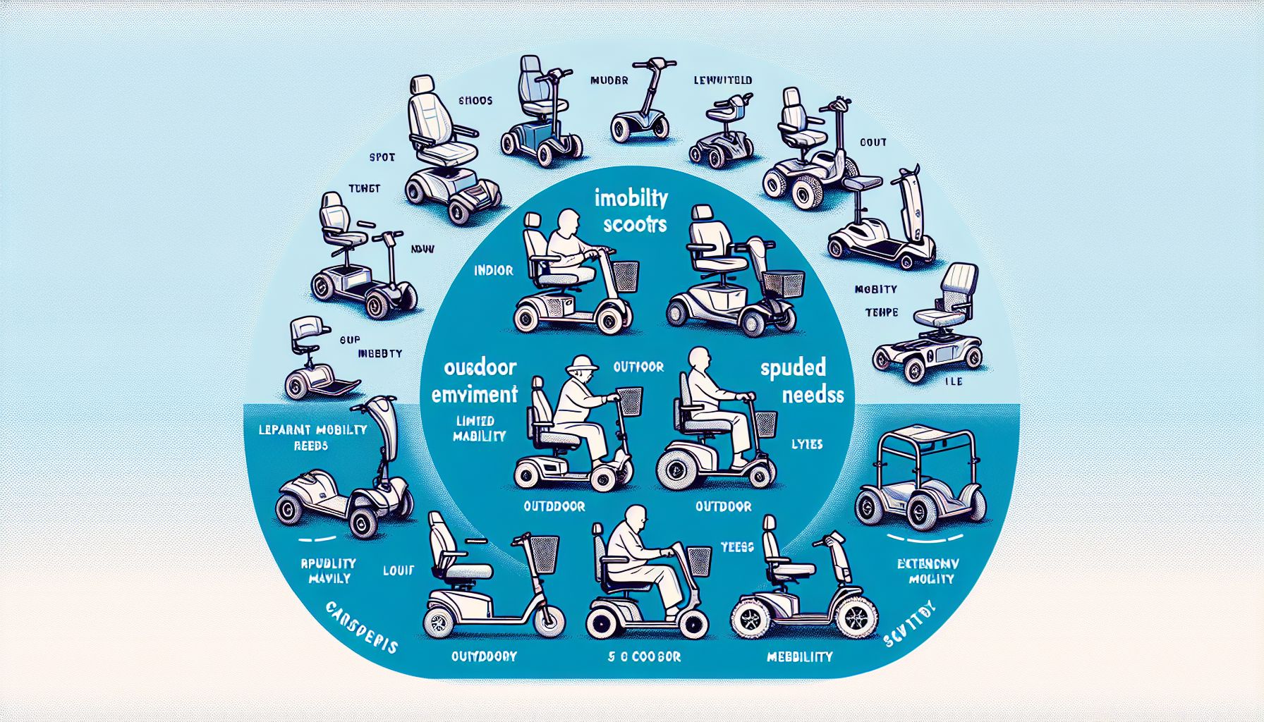 Kleine scootmobiel