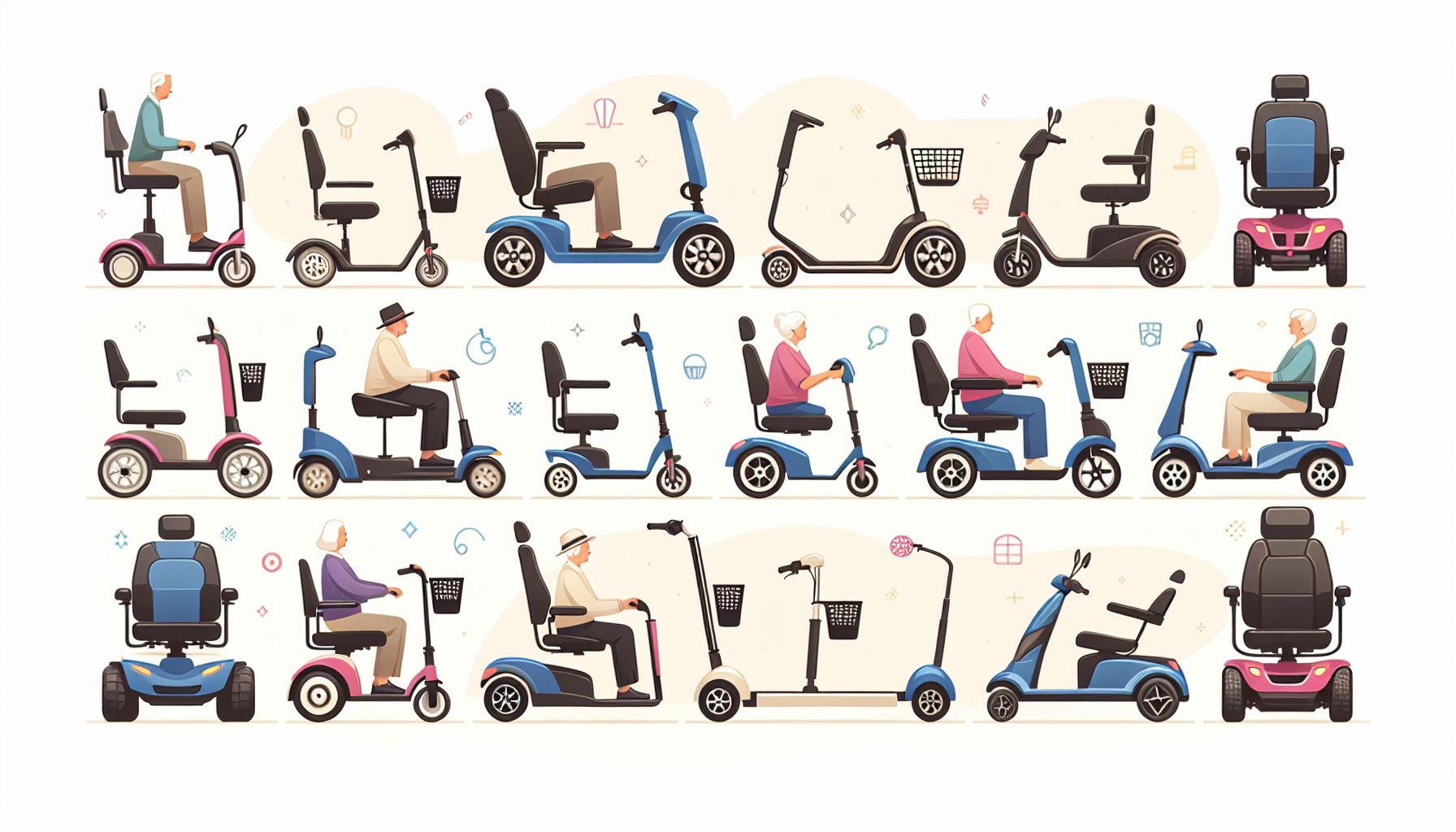Scootmobielen types